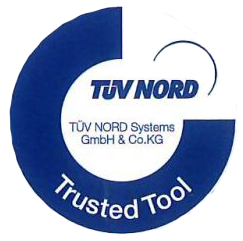TUV Nord mini stamp